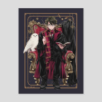 HARRY POTTER™ | Anime HARRY POTTER™ Seated Postcard