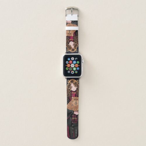 HARRY POTTERâ  Anime Hermione Granger Seated Apple Watch Band