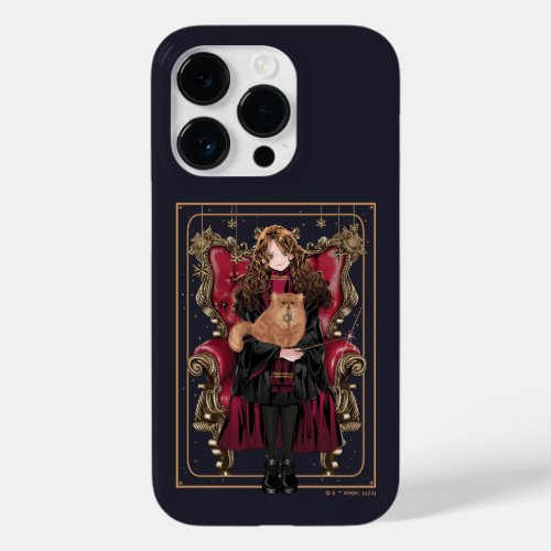 HARRY POTTER  Anime Hermione Granger Seated Case_Mate iPhone 14 Pro Case