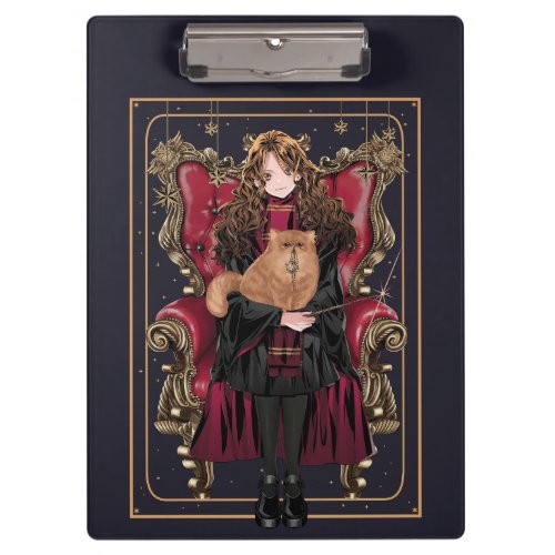 HARRY POTTER  Anime Hermione Granger Seated Clipboard