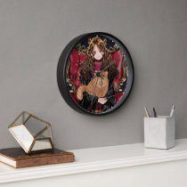 HARRY POTTER™ | Anime Hermione Granger Seated Clock