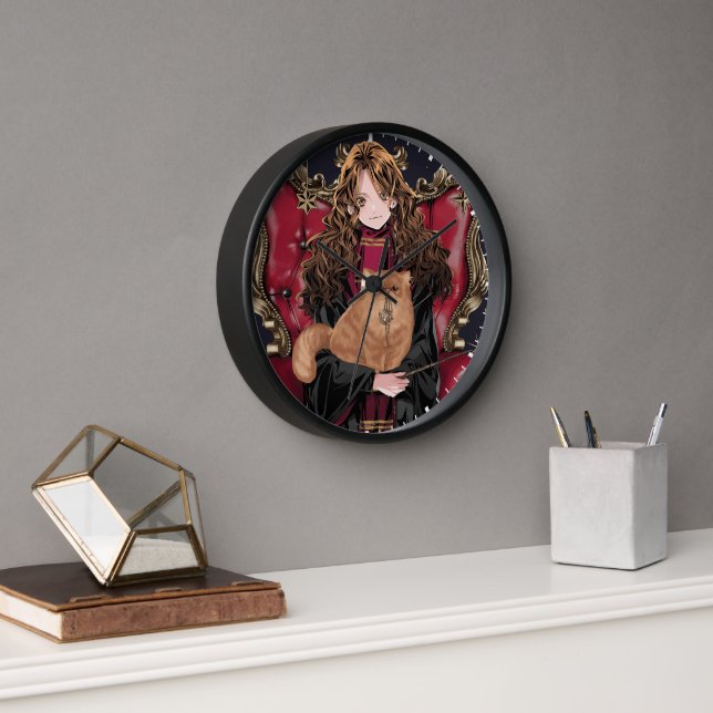 HARRY POTTER™ | Anime Hermione Granger Seated Clock (Office)