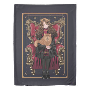 HARRY POTTER™ Anime Hermione Granger Seated Duvet Cover