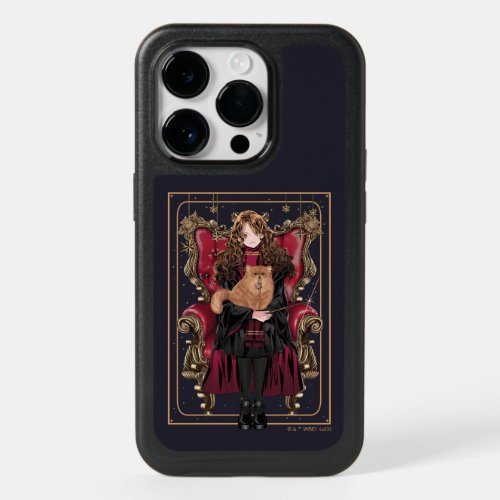 HARRY POTTER  Anime Hermione Granger Seated OtterBox iPhone 14 Pro Case