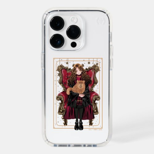 HARRY POTTER  Anime Hermione Granger Seated Speck iPhone 14 Pro Case