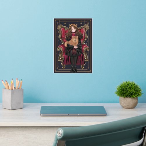 HARRY POTTERâ  Anime Hermione Granger Seated Wall Decal