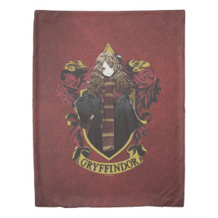 HARRY POTTER™ Anime Hermione House Crest Duvet Cover