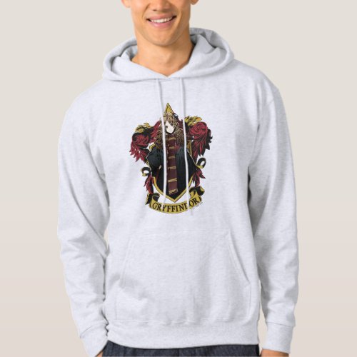 HARRY POTTER  Anime Hermione House Crest Hoodie