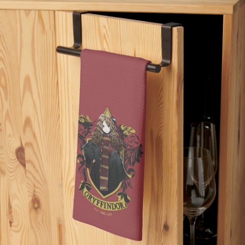 HARRY POTTER  Anime Hermione House Crest Kitchen Towel