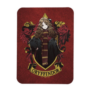 HARRY POTTER™ Anime Hermione House Crest Magnet