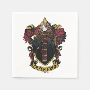 HARRY POTTER™   Anime Hermione House Crest Napkins