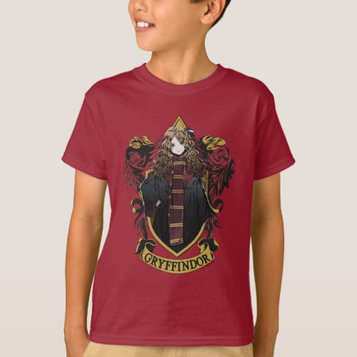 HARRY POTTERâ  Anime Hermione House Crest T_Shirt