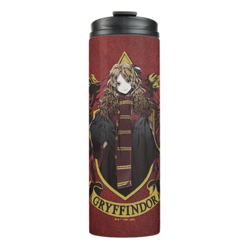 HARRY POTTERâ  Anime Hermione House Crest Thermal Tumbler