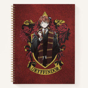 HARRY POTTER™ Anime Ron Weasley House Crest Notebook