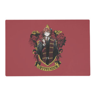 HARRY POTTER™ Anime Ron Weasley House Crest Placemat