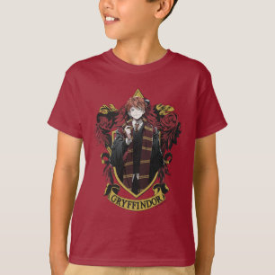 HARRY POTTER™   Anime Ron Weasley House Crest T-Shirt