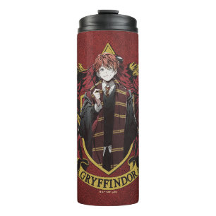 HARRY POTTER™   Anime Ron Weasley House Crest Thermal Tumbler