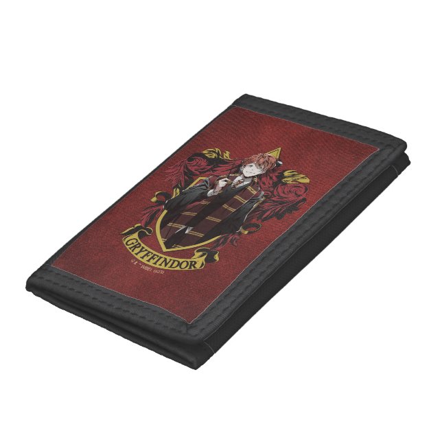 HARRY POTTER™ | Anime Ron Weasley House Crest Tri-fold Wallet (Bottom)