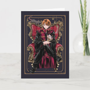 HARRY POTTER™ Anime Ron Weasley Seated Card