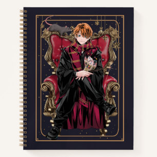 HARRY POTTER™ Anime Ron Weasley Seated Notebook