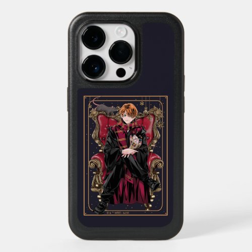 HARRY POTTER  Anime Ron Weasley Seated OtterBox iPhone 14 Pro Case
