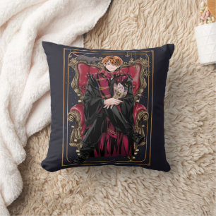 HARRY POTTER™   Anime Ron Weasley Seated Throw Pillow