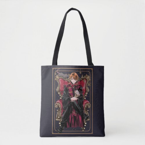 HARRY POTTER  Anime Ron Weasley Seated Tote Bag