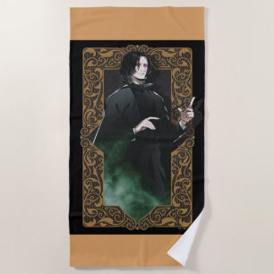 HARRY POTTER™ Anime Snape Frame Graphic Beach Towel