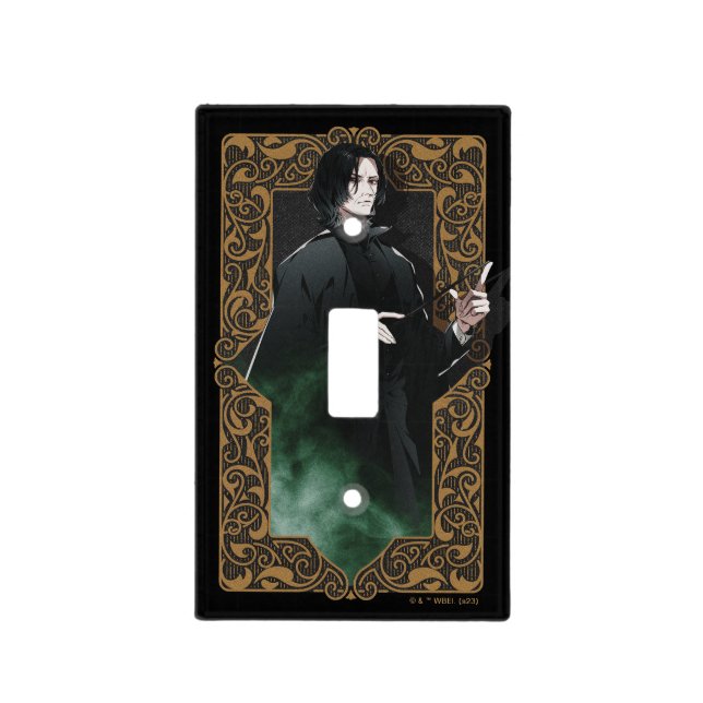 HARRY POTTER™ | Anime Snape Frame Graphic Light Switch Cover (Front)