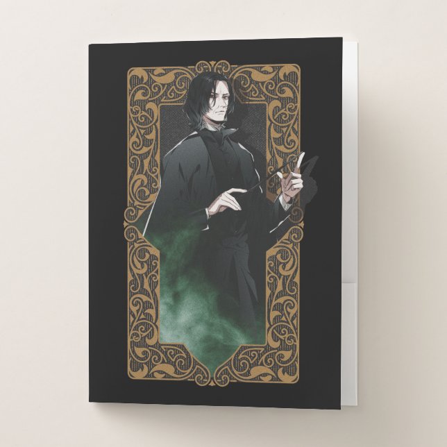 HARRY POTTER™ | Anime Snape Frame Graphic Pocket Folder (Front)