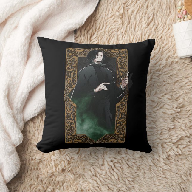 HARRY POTTER™ | Anime Snape Frame Graphic Throw Pillow (Blanket)