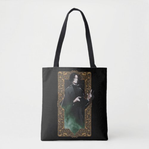 HARRY POTTER  Anime Snape Frame Graphic Tote Bag