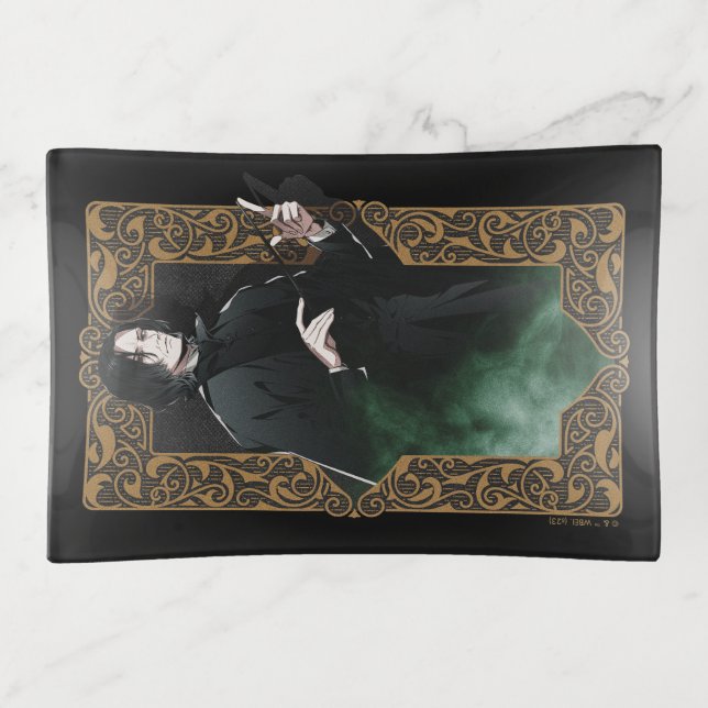 HARRY POTTER™ | Anime Snape Frame Graphic Trinket Tray (Front)