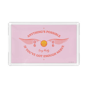 HARRY POTTER™   Anything's Possible Acrylic Tray