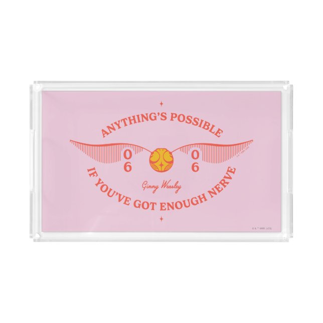 HARRY POTTER™ | Anything's Possible Acrylic Tray (Front)