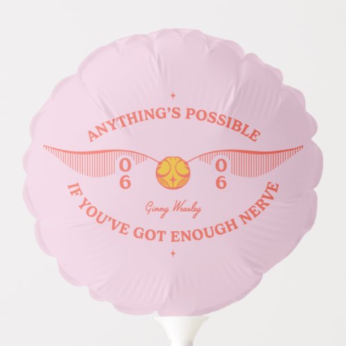 HARRY POTTER  Anythings Possible Balloon