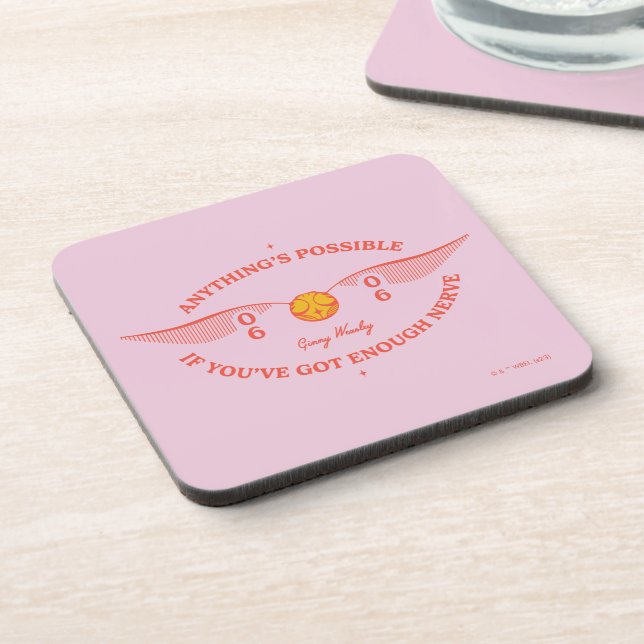 HARRY POTTER™ | Anything's Possible Beverage Coaster (Left Side)
