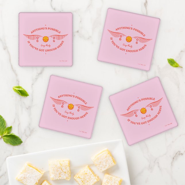 HARRY POTTER™ | Anything's Possible Coaster Set (In Situ)