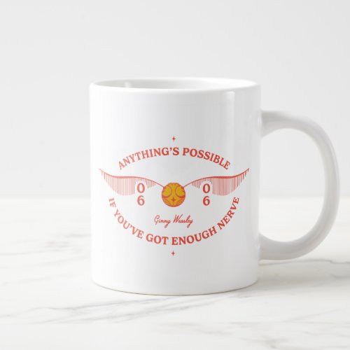 HARRY POTTER  Anythings Possible Giant Coffee Mug
