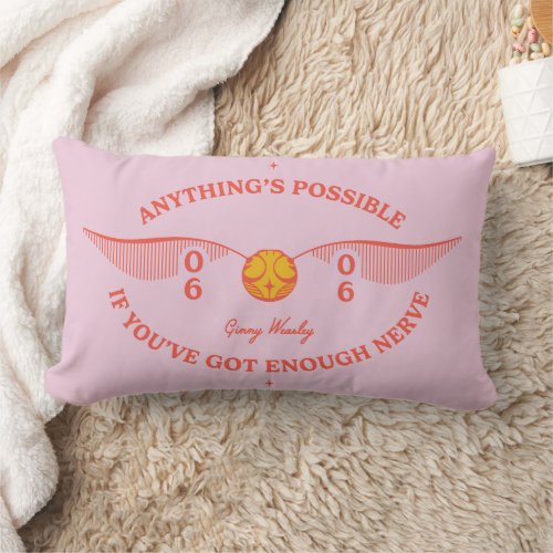 HARRY POTTER  Anythings Possible Lumbar Pillow