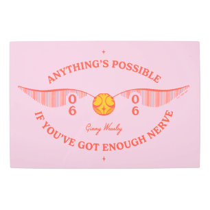 HARRY POTTER™   Anything's Possible Metal Print