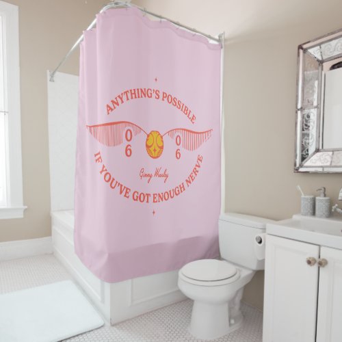 HARRY POTTER  Anythings Possible Shower Curtain