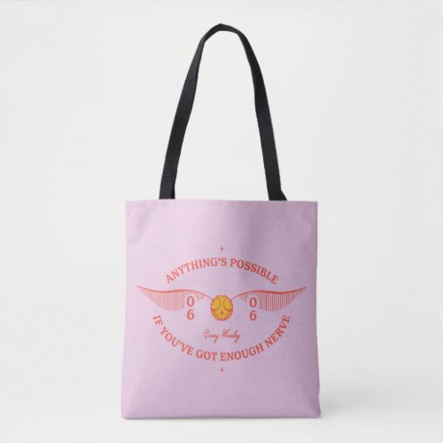HARRY POTTER  Anythings Possible Tote Bag