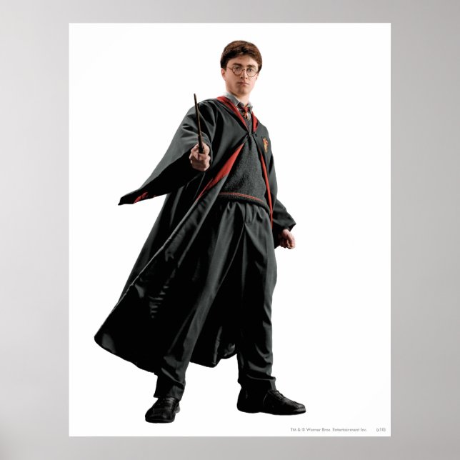 Harry Potter At The Ready Poster (Front)