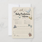 Harry Potter - Baby Predictions & Advice Invitation (Front)