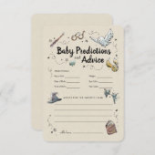 Harry Potter - Baby Predictions & Advice Invitation (Front/Back)