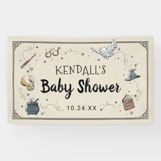 Harry potter best sale baby shower banner