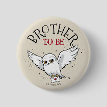 Harry Potter Baby Shower | Brother To Be Button