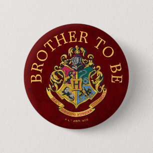 Harry Potter Baby Shower   Brother To Be Button