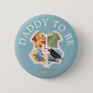 Harry Potter Baby Shower   Daddy To Be Button